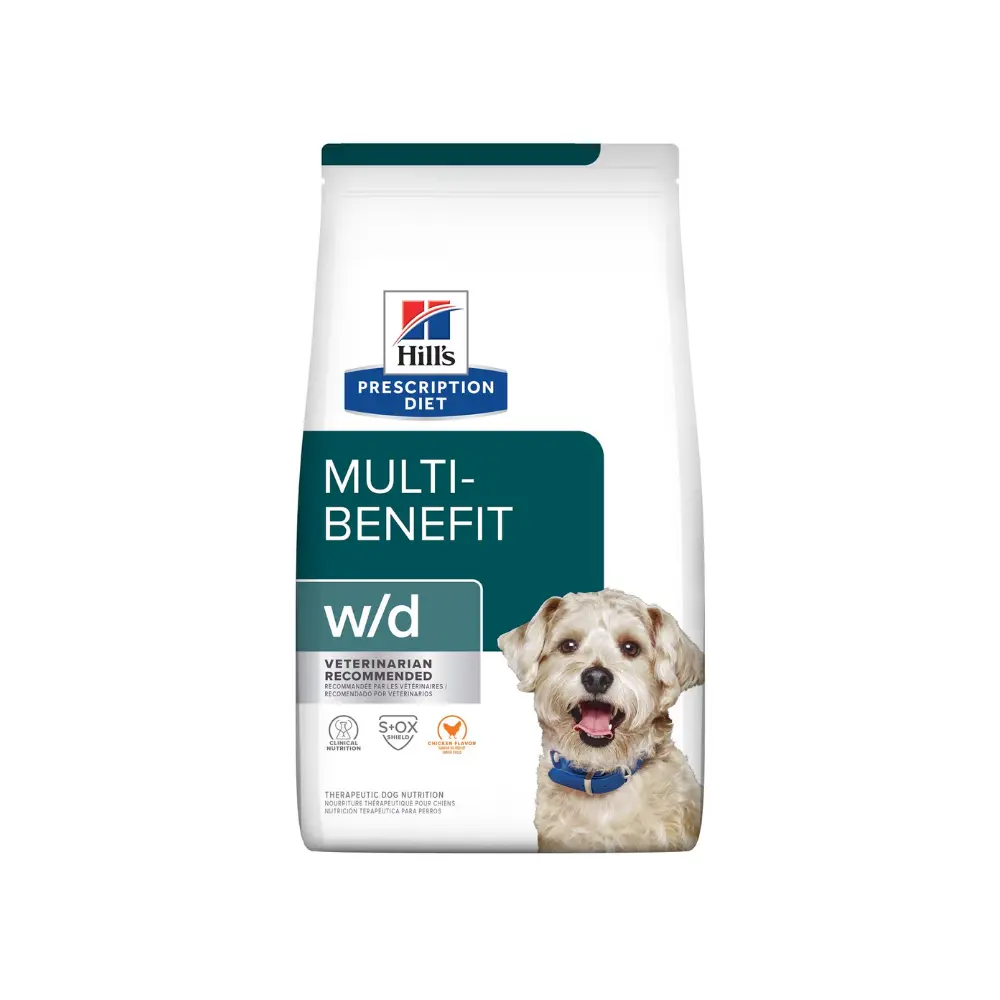 Hill's Prescripcion Alimento Seco w/d Multibenefit para Perro Adulto 8 kg