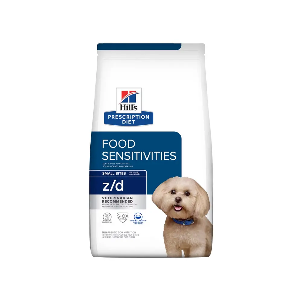 Hill's Prescripcion Alimento Seco z/d Food Sensitivities para Perro Adulto Raza Pequeña 1.5 kg