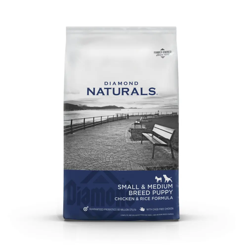 Diamond Naturals Alimento Seco para Perro Cachorro Raza Pequeña y Mediana 2.82 kg