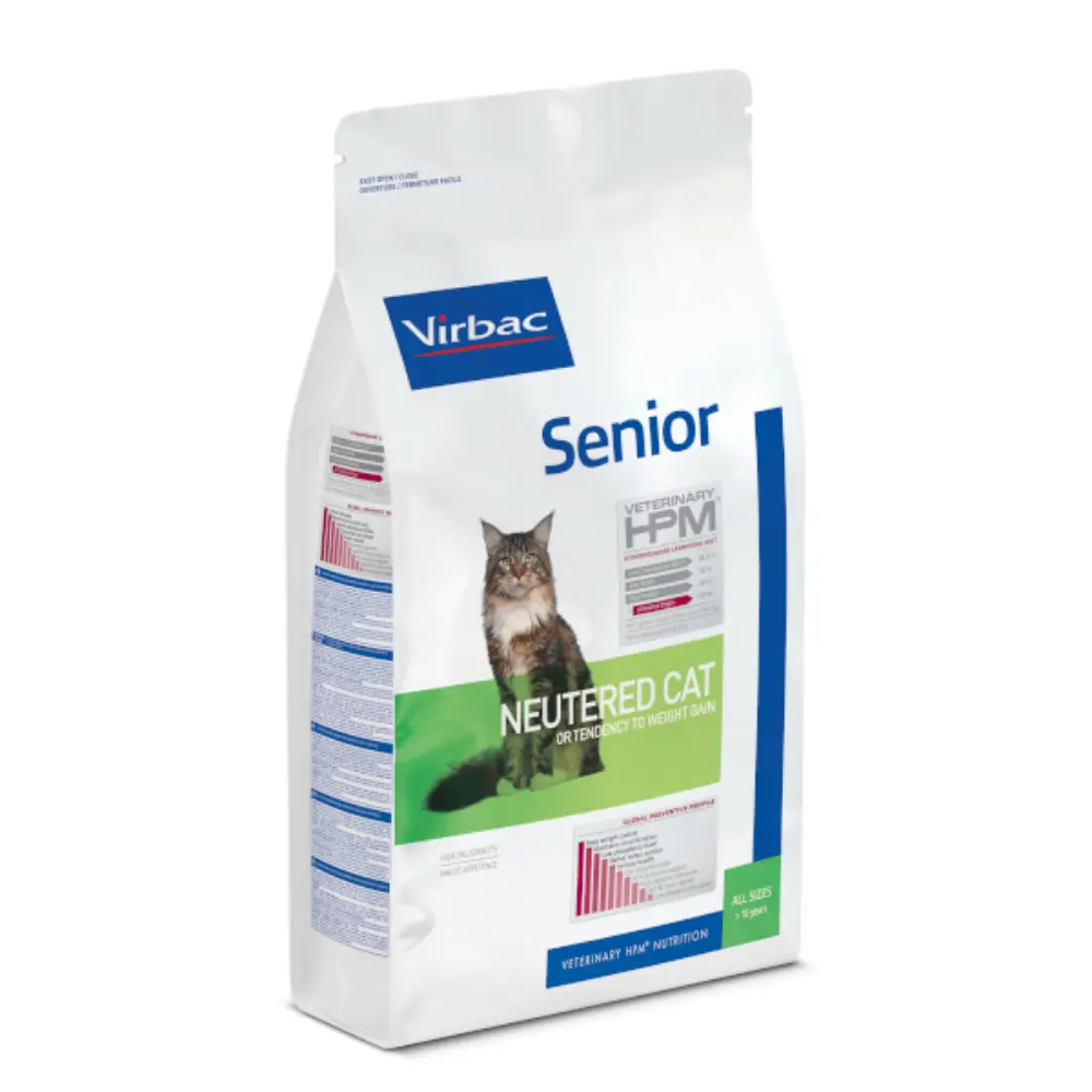 Virbac Alimento Seco Neutered para Gato Senior Esterilizado 3 kg