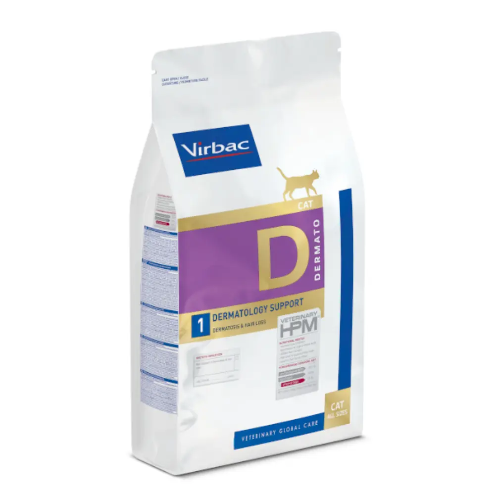 Virbac Alimento Seco Dermatology Support para Gato Adulto 3 kg