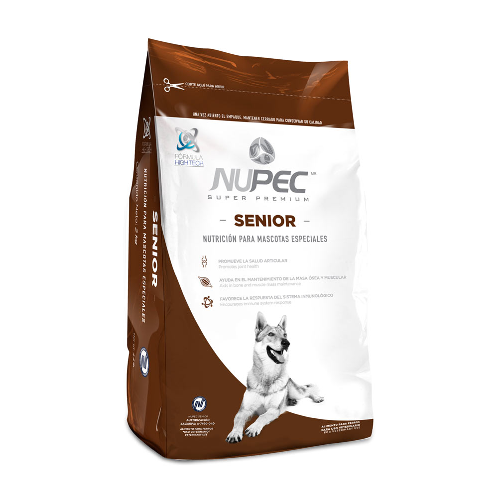 Nupec Alimento Seco para Perro Senior Raza Mediana/Grande 2 kg