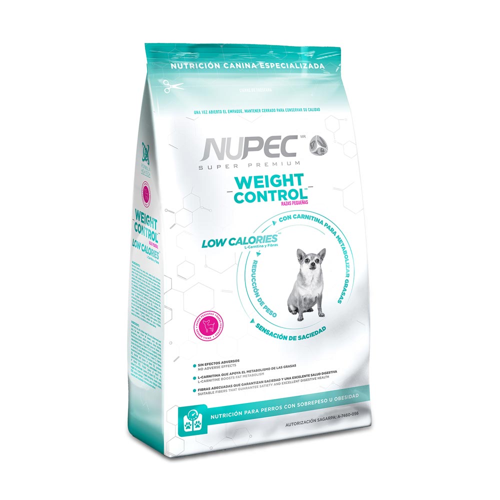 [NP-WC-RP-2KG] Nupec Alimento Seco Weight Control para Perro Adulto Raza Pequeña 2 kg