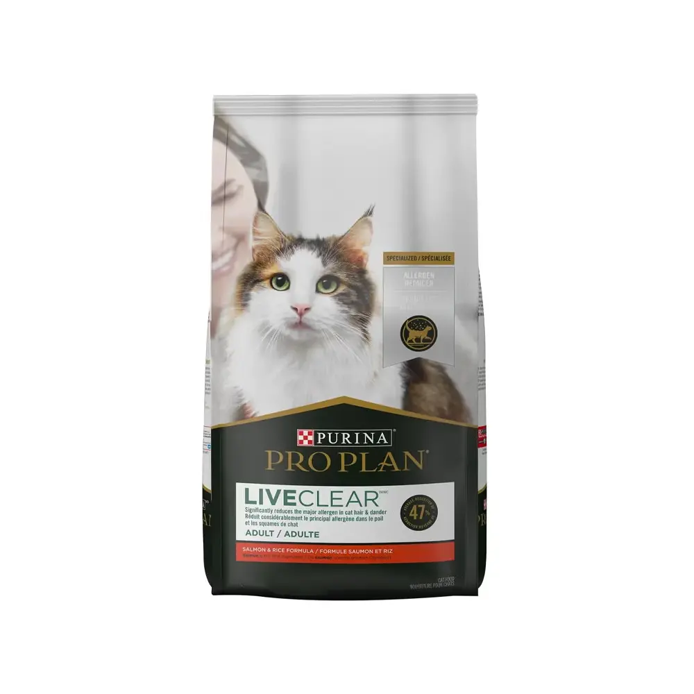 [PP-FE-LC-1.5KG] Pro Plan Alimento Seco LiveClear para Gato Adulto Receta Salmon 1.5 kg